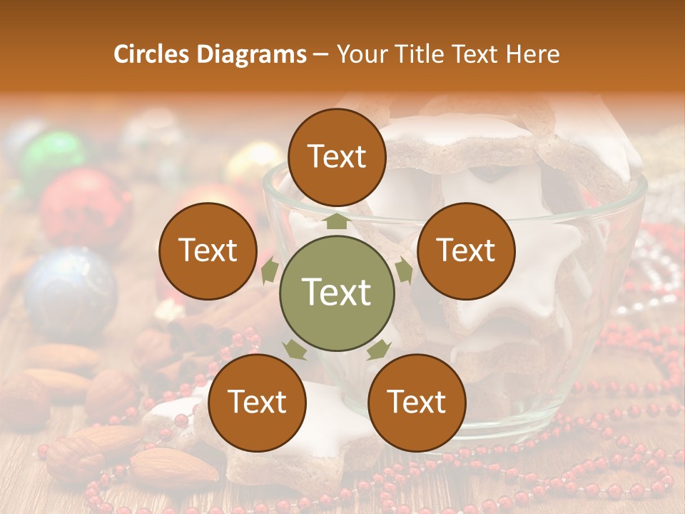 Snacks Background Traditional PowerPoint Template