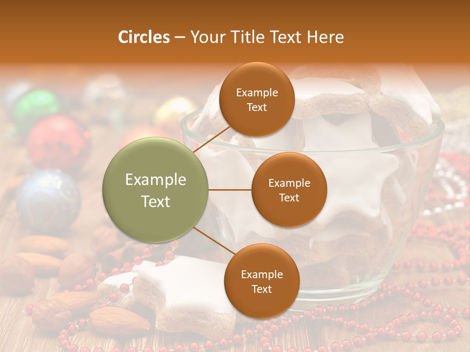 Snacks Background Traditional PowerPoint Template