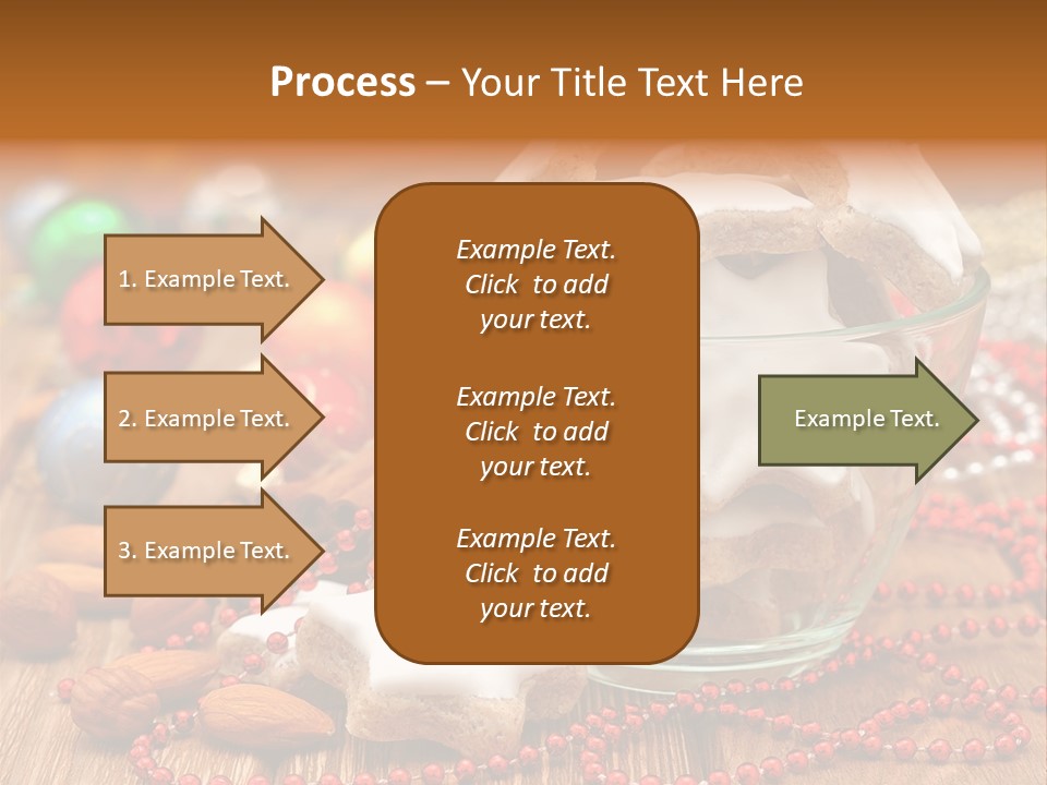Snacks Background Traditional PowerPoint Template