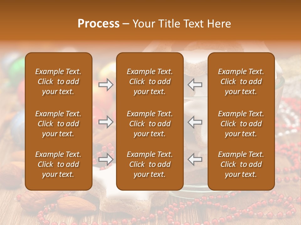 Snacks Background Traditional PowerPoint Template