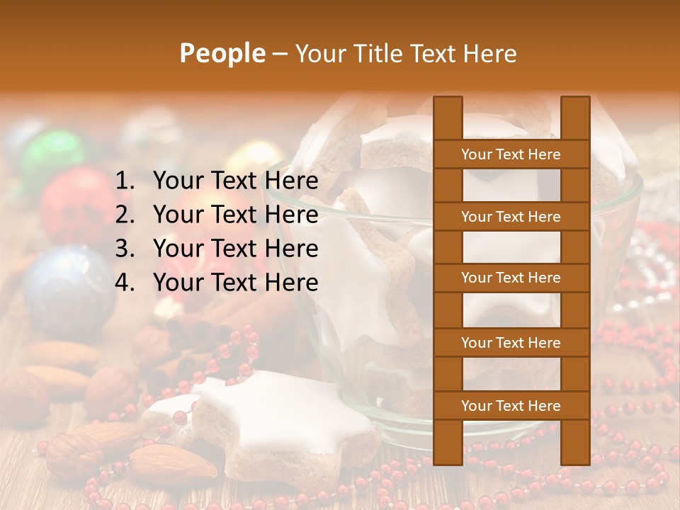 Snacks Background Traditional PowerPoint Template