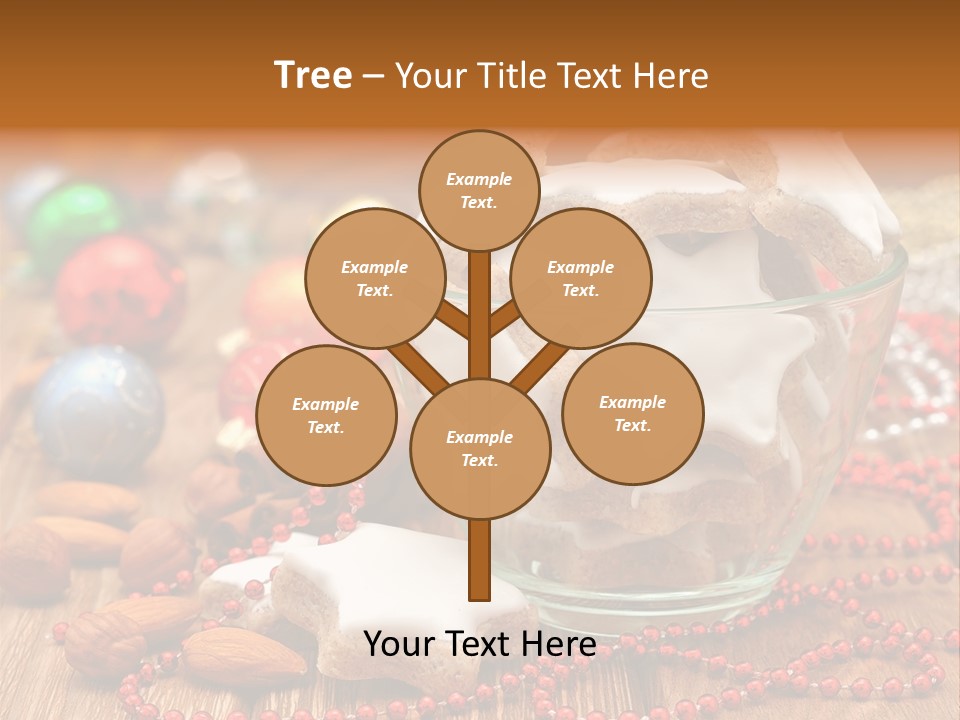 Snacks Background Traditional PowerPoint Template