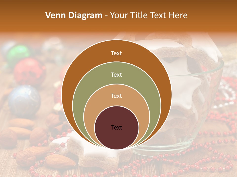 Snacks Background Traditional PowerPoint Template