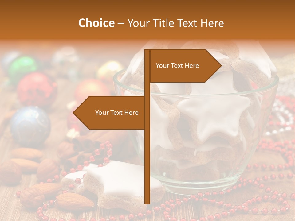 Snacks Background Traditional PowerPoint Template