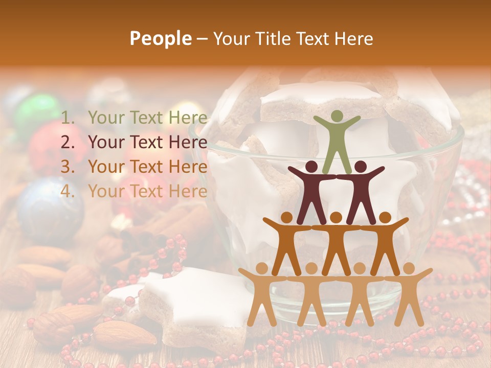 Snacks Background Traditional PowerPoint Template