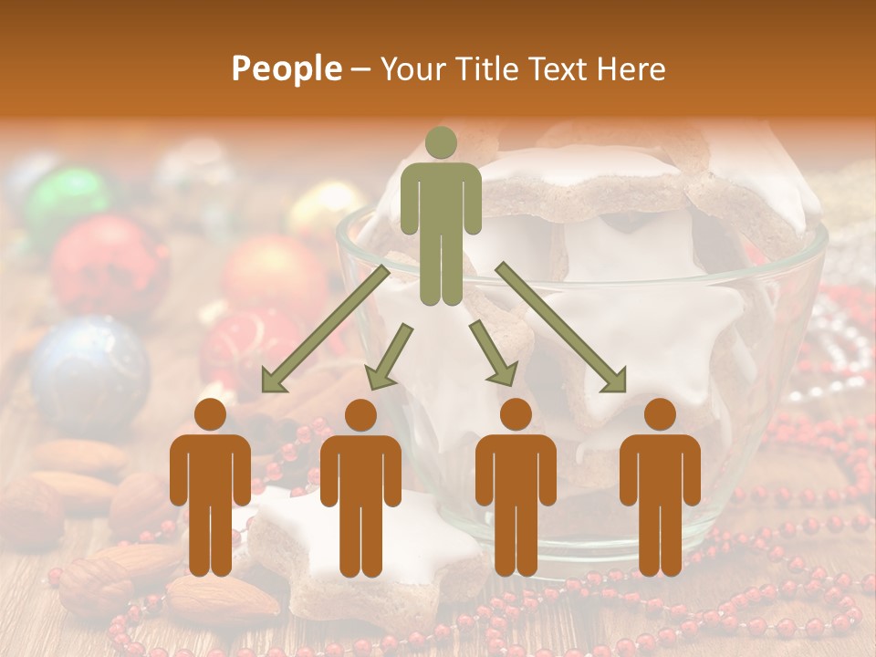 Snacks Background Traditional PowerPoint Template