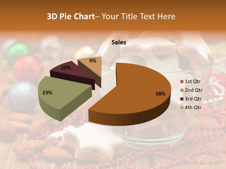 Snacks Background Traditional PowerPoint Template