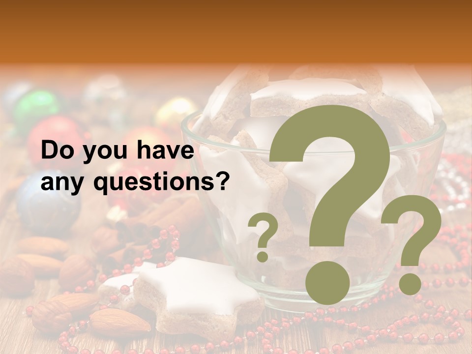 Snacks Background Traditional PowerPoint Template