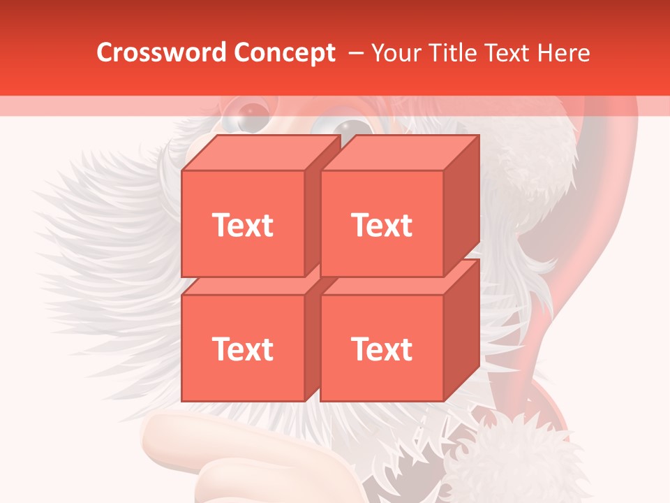 Placard Illustration Space PowerPoint Template