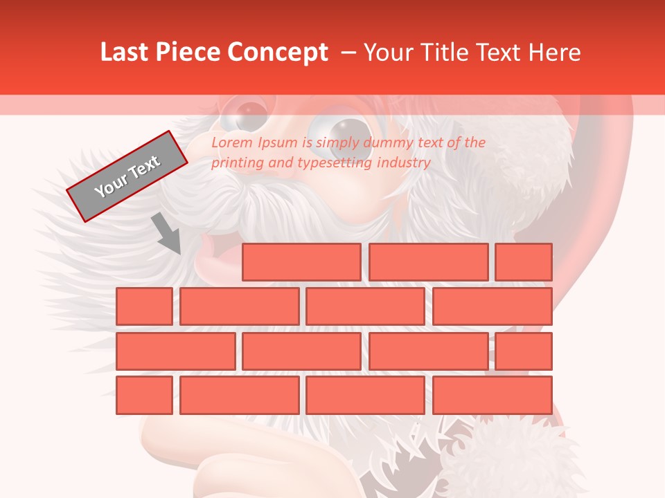 Placard Illustration Space PowerPoint Template