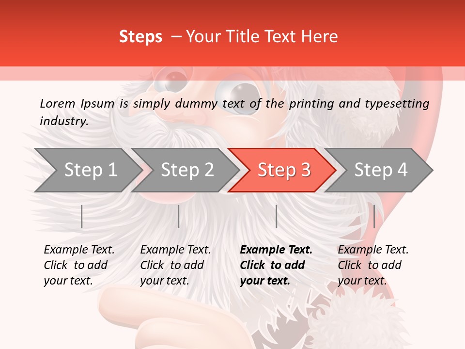 Placard Illustration Space PowerPoint Template