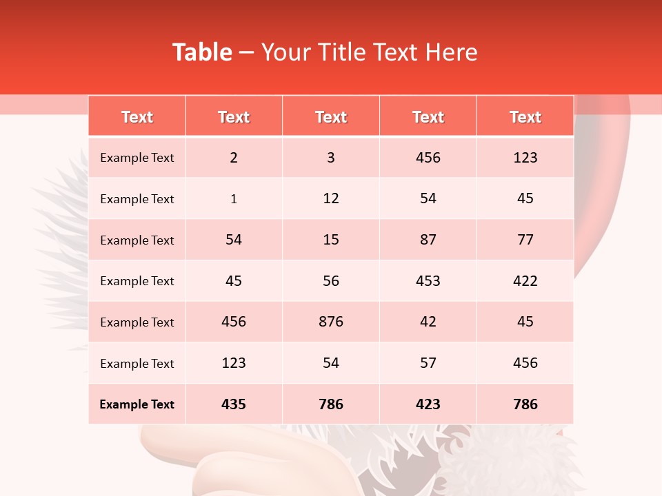 Placard Illustration Space PowerPoint Template