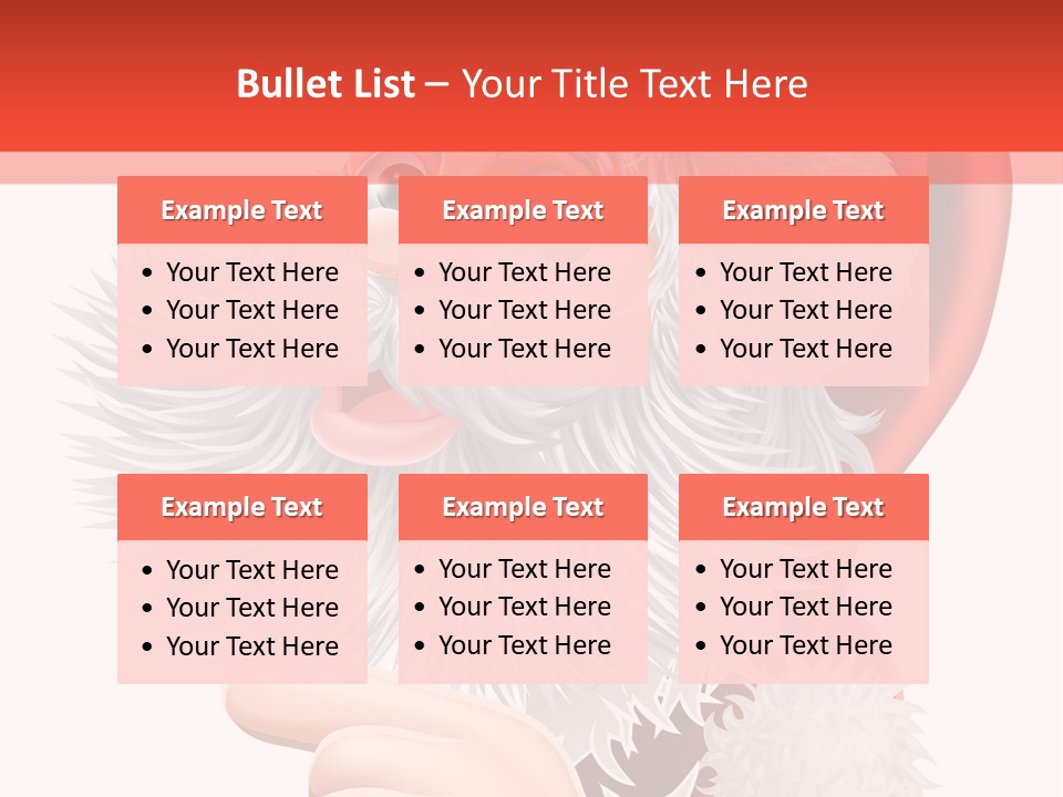 Placard Illustration Space PowerPoint Template