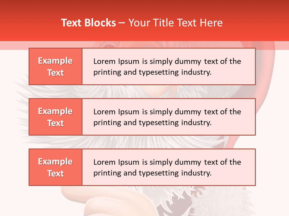 Placard Illustration Space PowerPoint Template