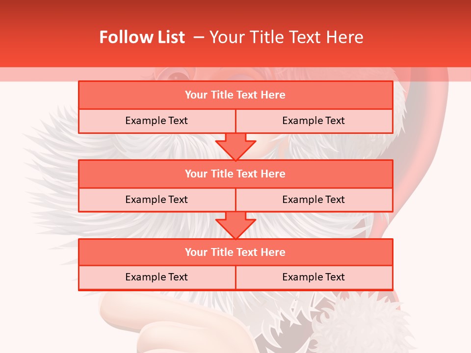 Placard Illustration Space PowerPoint Template