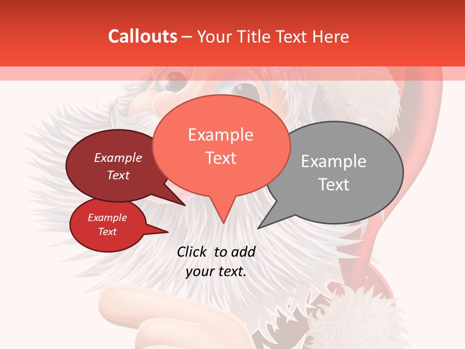 Placard Illustration Space PowerPoint Template