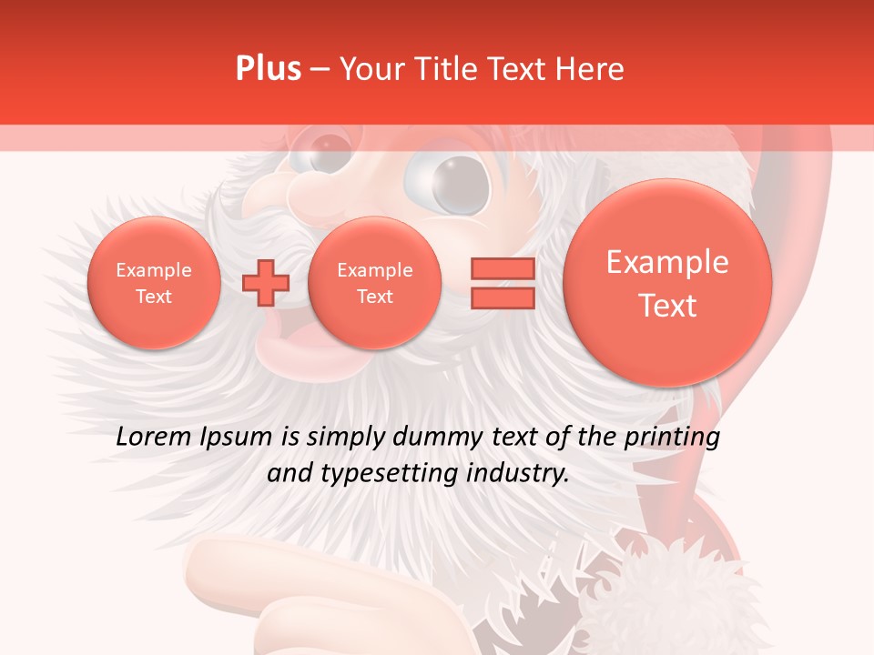 Placard Illustration Space PowerPoint Template