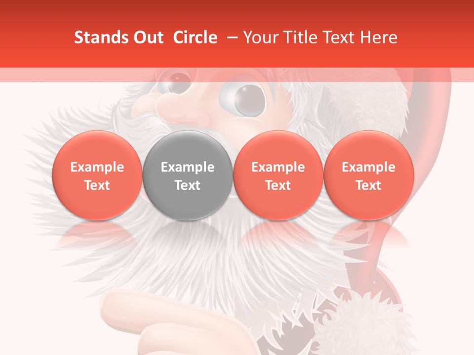 Placard Illustration Space PowerPoint Template