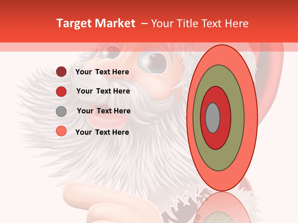 Placard Illustration Space PowerPoint Template