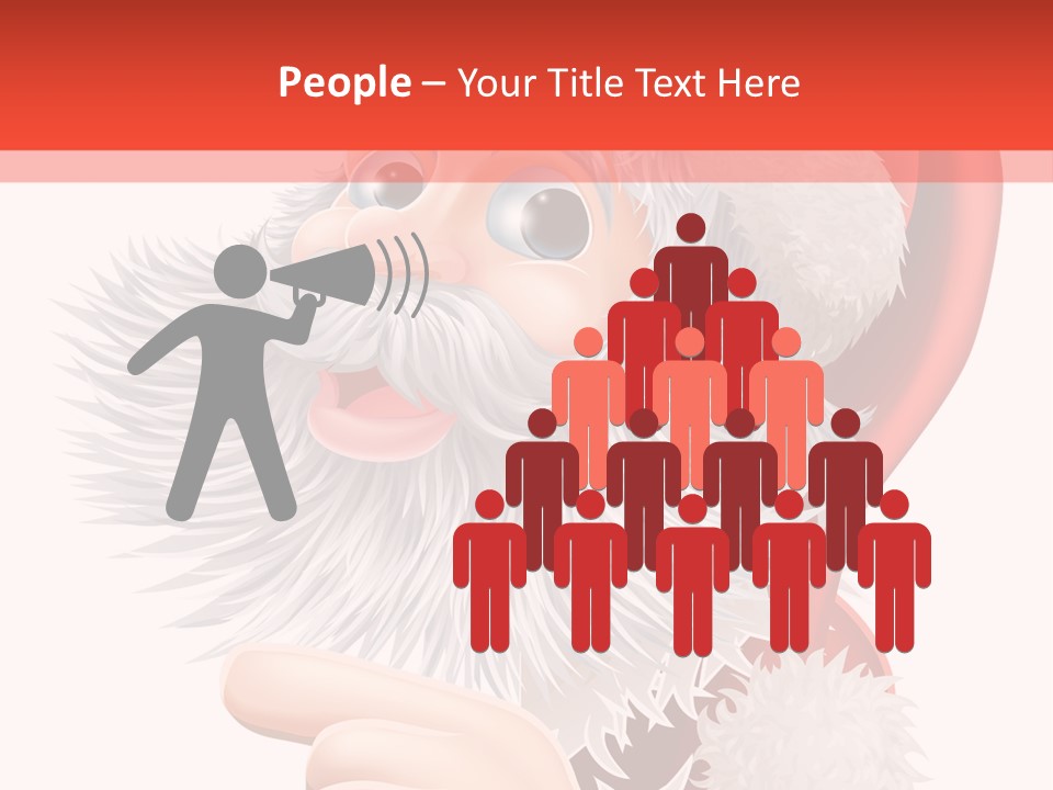 Placard Illustration Space PowerPoint Template