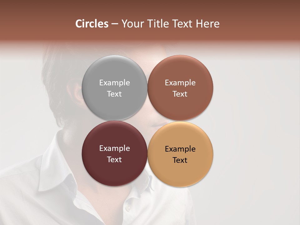 Caucasian Boy  PowerPoint Template