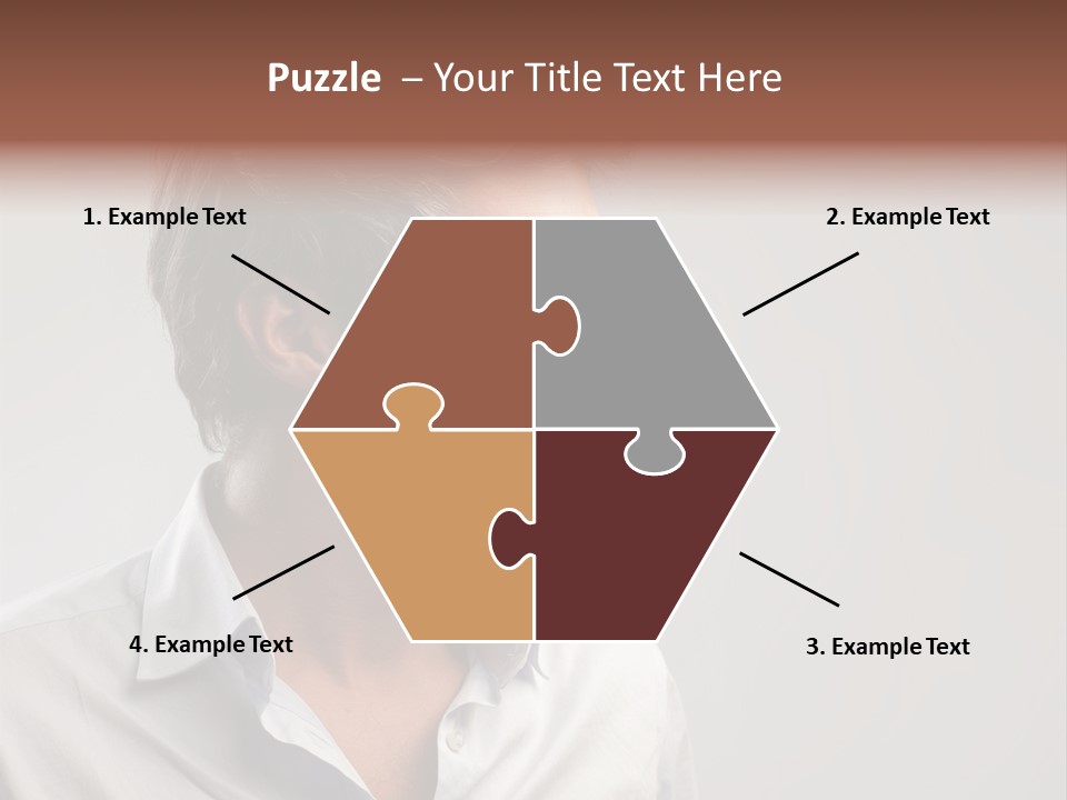 Caucasian Boy  PowerPoint Template