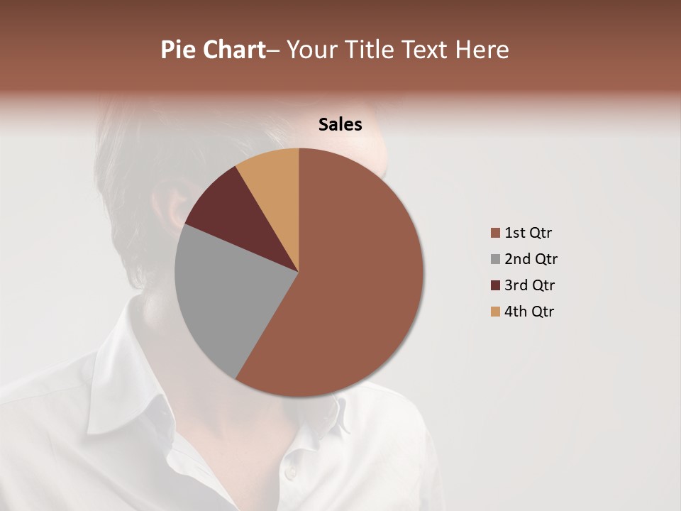 Caucasian Boy  PowerPoint Template