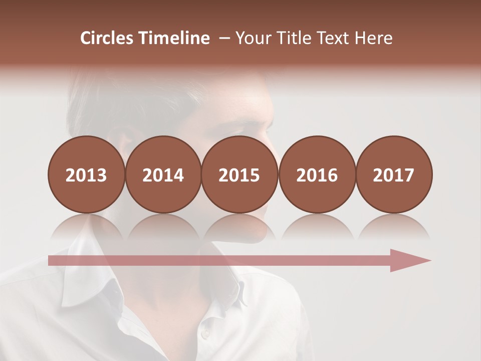 Caucasian Boy  PowerPoint Template