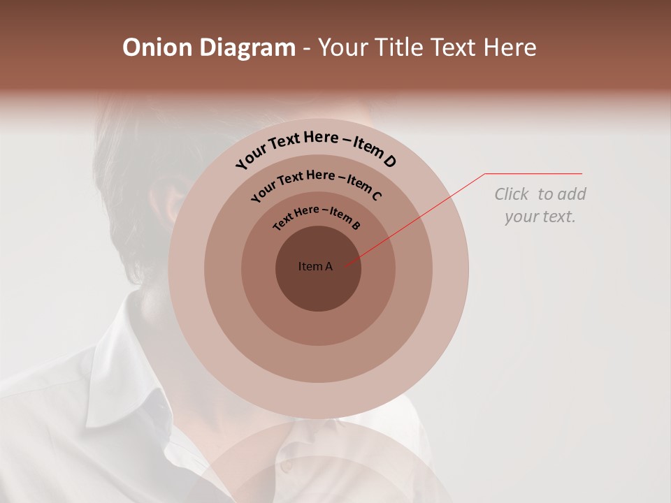 Caucasian Boy  PowerPoint Template