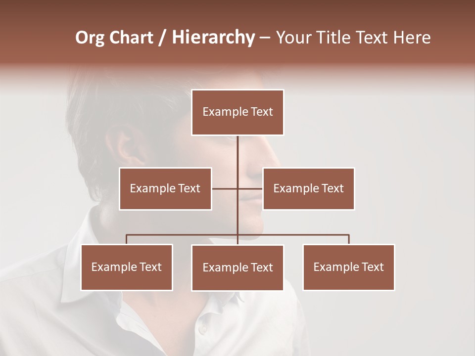 Caucasian Boy  PowerPoint Template