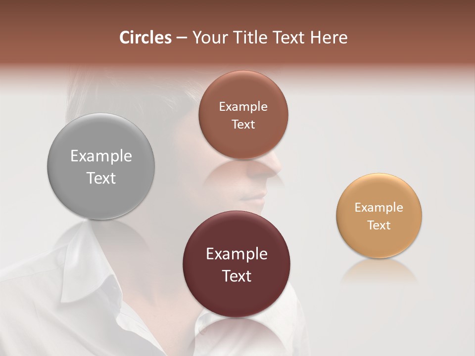 Caucasian Boy  PowerPoint Template