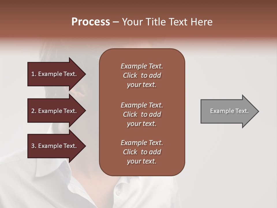 Caucasian Boy  PowerPoint Template