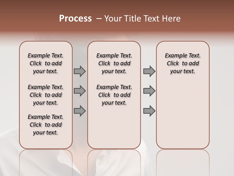 Caucasian Boy  PowerPoint Template
