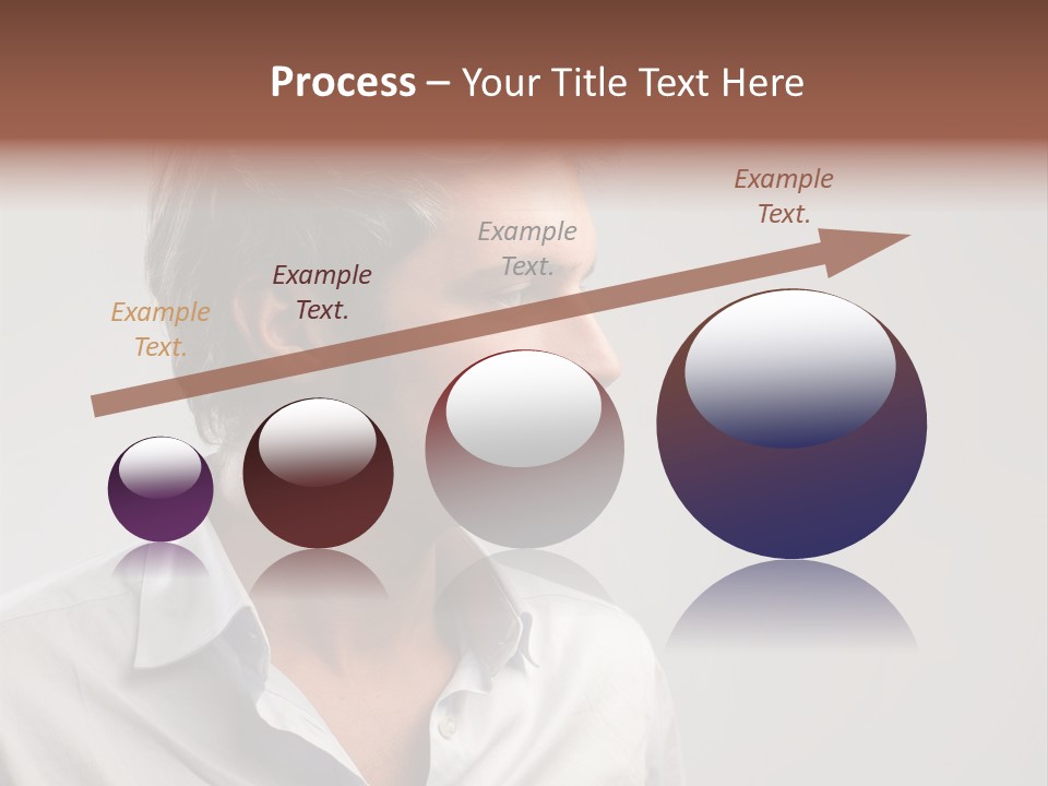 Caucasian Boy  PowerPoint Template