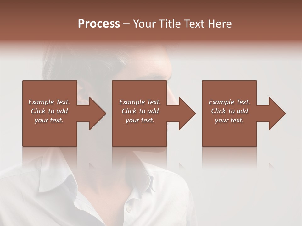 Caucasian Boy  PowerPoint Template