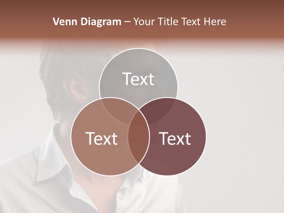 Caucasian Boy  PowerPoint Template