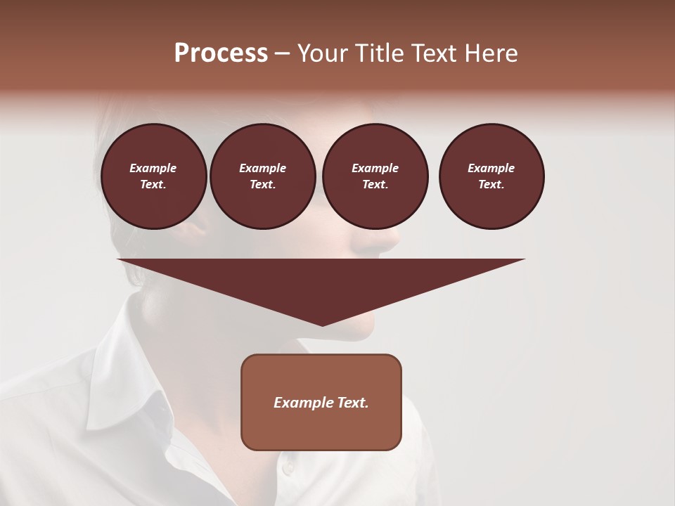 Caucasian Boy  PowerPoint Template