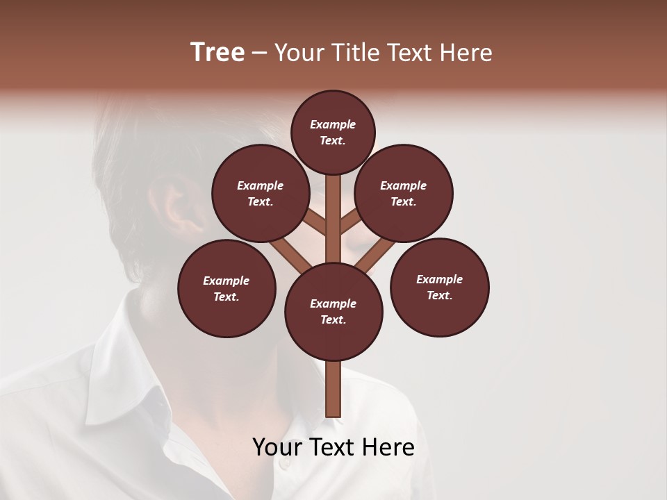 Caucasian Boy  PowerPoint Template