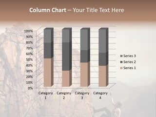 Danger Rope Climbing PowerPoint Template