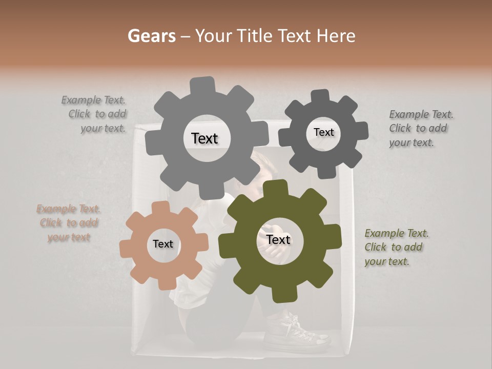 Canned Indoor Unhappy PowerPoint Template