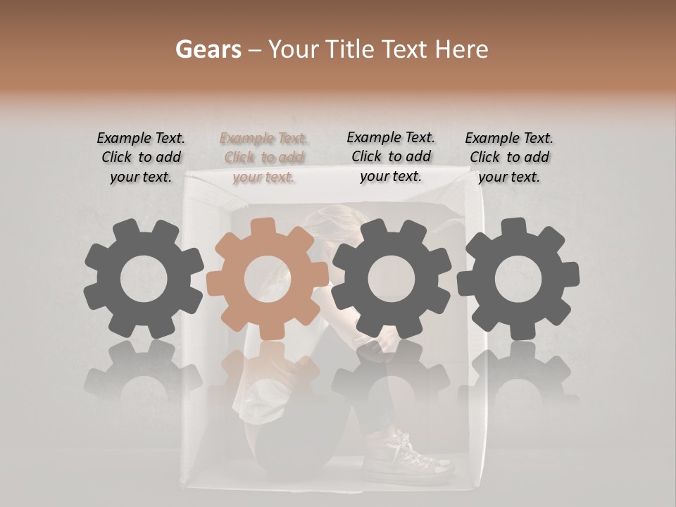 Canned Indoor Unhappy PowerPoint Template