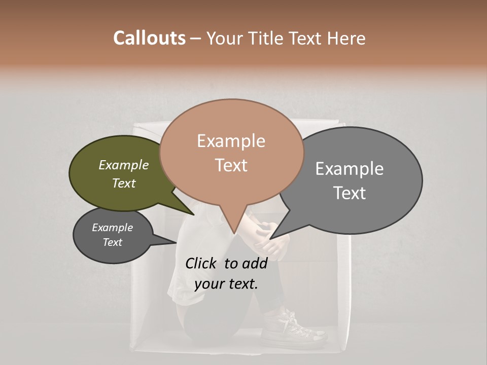 Canned Indoor Unhappy PowerPoint Template