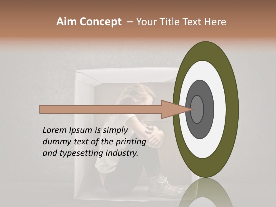 Canned Indoor Unhappy PowerPoint Template