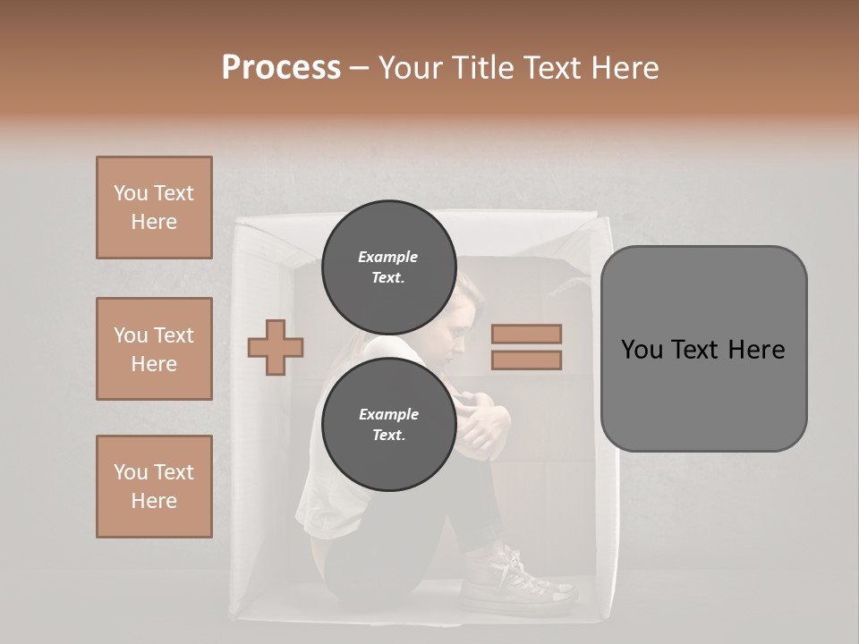 Canned Indoor Unhappy PowerPoint Template