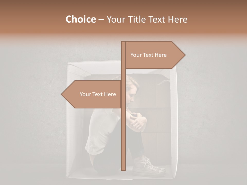 Canned Indoor Unhappy PowerPoint Template