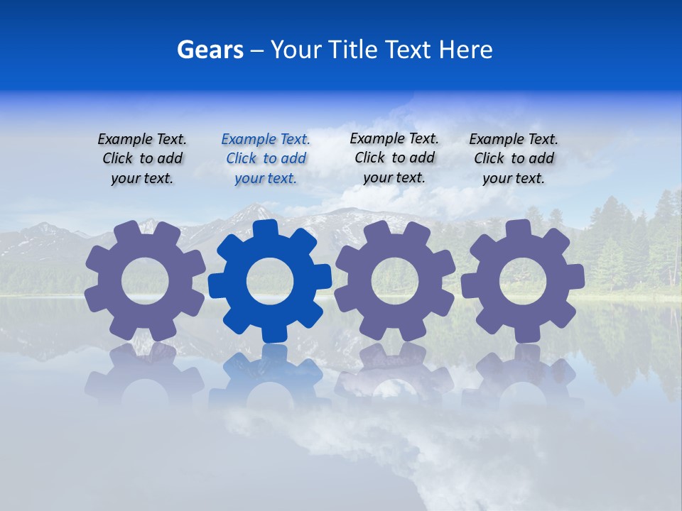 Scenery Tourism Clarity PowerPoint Template