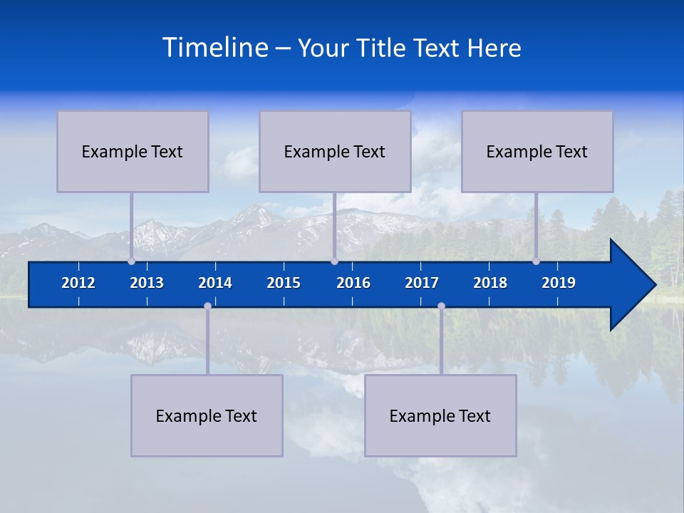Scenery Tourism Clarity PowerPoint Template