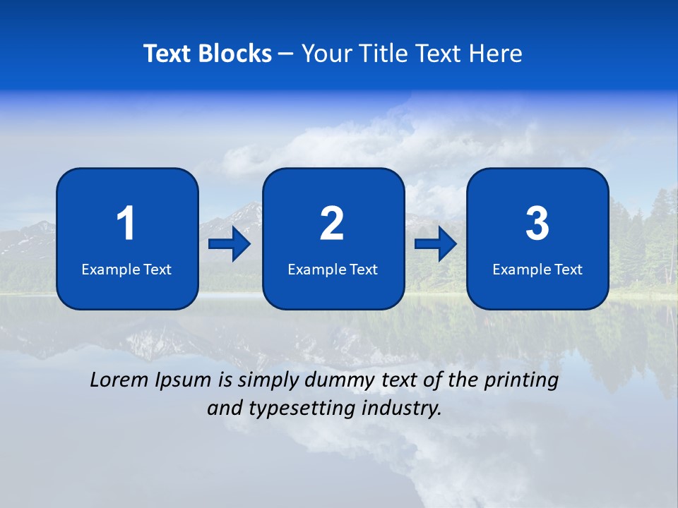 Scenery Tourism Clarity PowerPoint Template