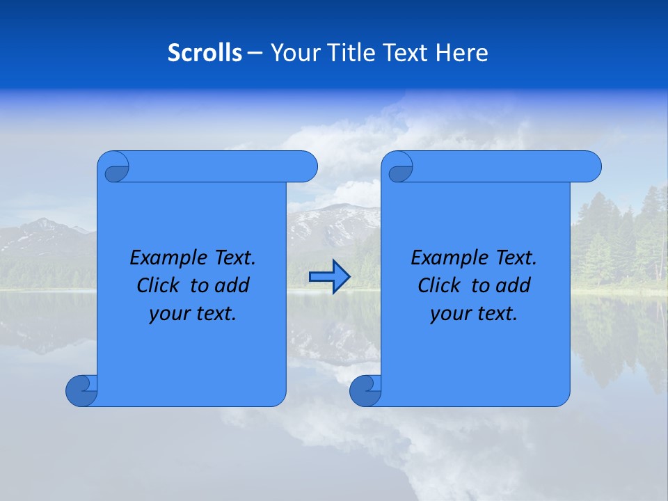 Scenery Tourism Clarity PowerPoint Template