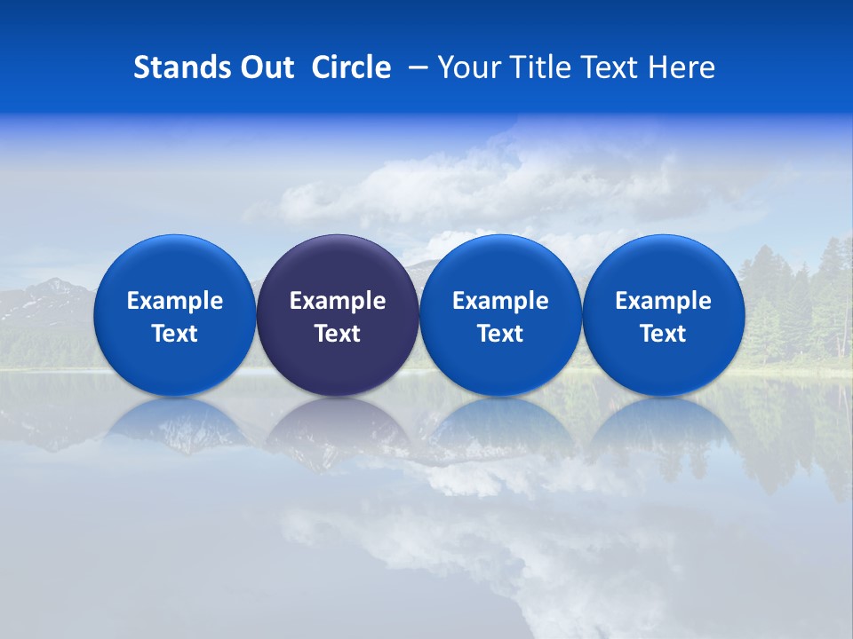 Scenery Tourism Clarity PowerPoint Template